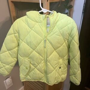 Cat & Jack Kids Puffer Jacket - Soft Yellow